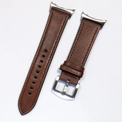 Leather Band Google Pixel 1 2 3 4 41mm 45mm - Classic BandsCo Straps