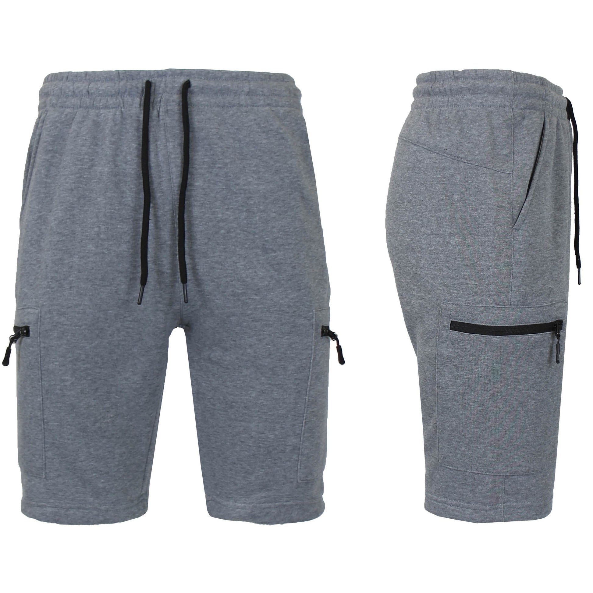 Classic & Cargo Fleece-Lined Jogger Shorts DailySale