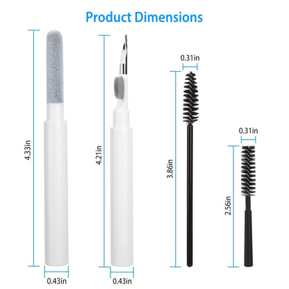 Cleaning Kit For Airpods, Charging Case, Camera, Phone Cleaner Pen Long and Short Fluff Brush DailySale