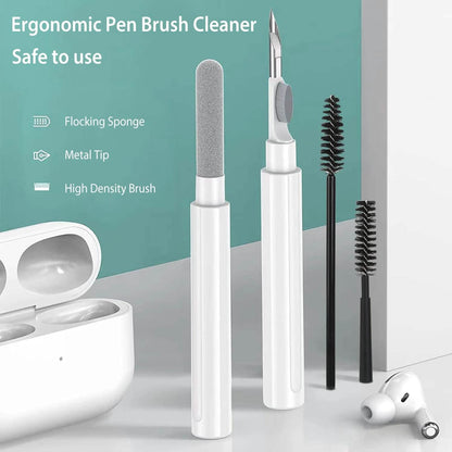 Cleaning Kit For Airpods, Charging Case, Camera, Phone Cleaner Pen Long and Short Fluff Brush DailySale