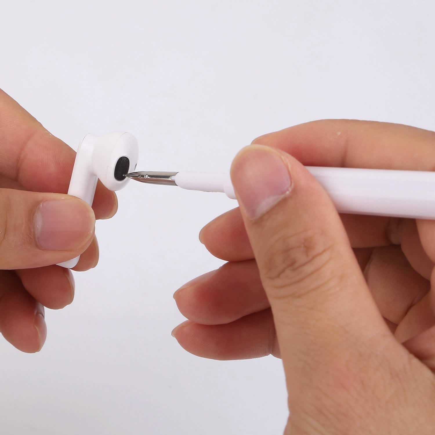 Cleaning Kit For Airpods, Charging Case, Camera, Phone Cleaner Pen Long and Short Fluff Brush DailySale