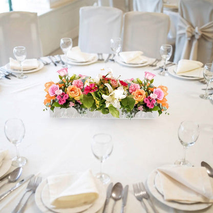 Clear Acrylic Flower Vase for Table Decoration Modern Flower Holder DailySale