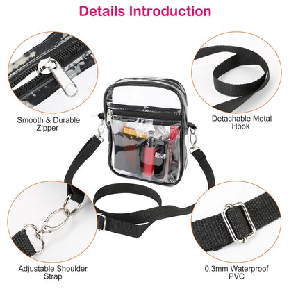 Clear Crossbody Bag Stadium Approved DailySale