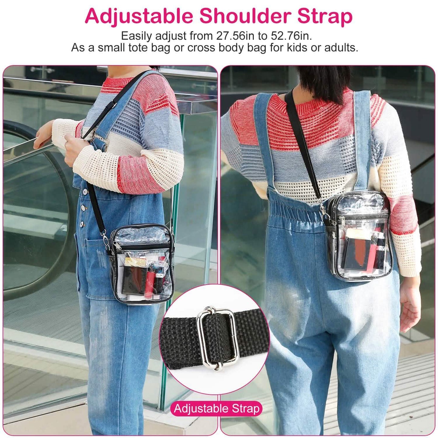 Clear Crossbody Bag Stadium Approved DailySale