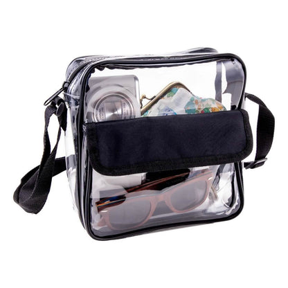 Clear Crossbody Messenger Shoulder Bag DailySale