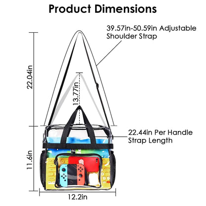 Clear Transparent Shoulder Bag Stadium Approved DailySale