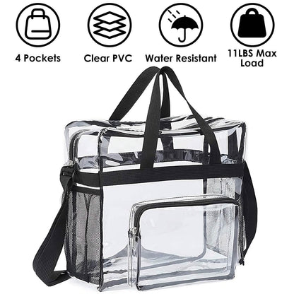 Clear Transparent Shoulder Bag Stadium Approved DailySale