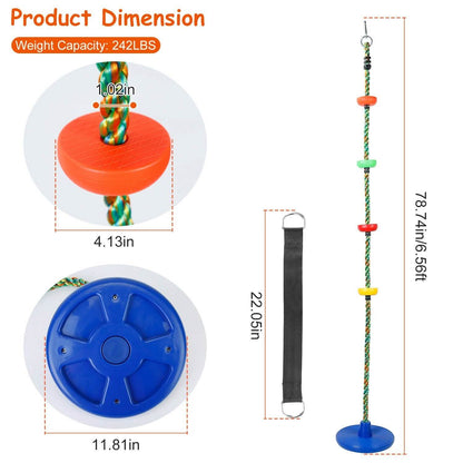 Climbing Rope Tree Swing Toy DailySale