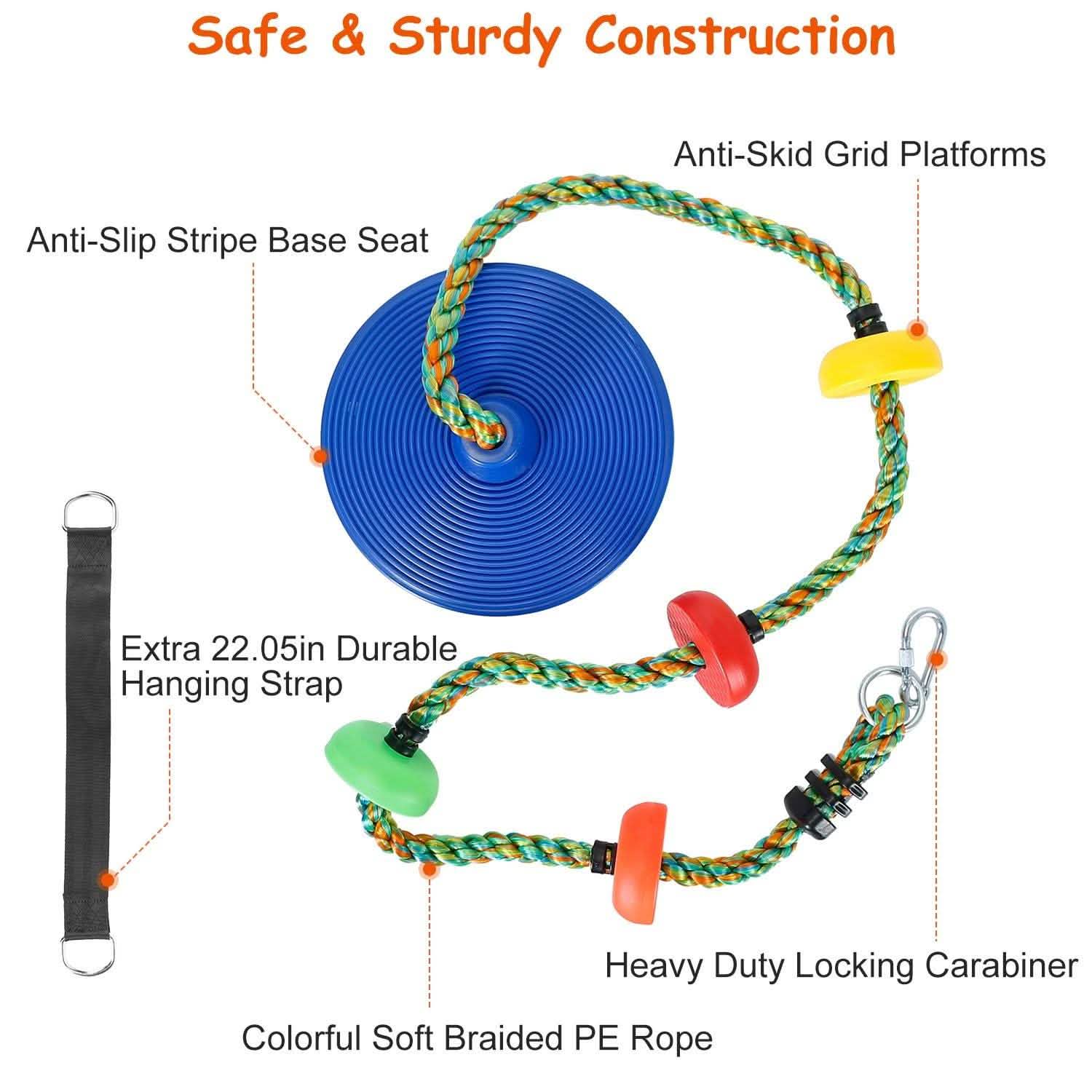 Climbing Rope Tree Swing Toy DailySale