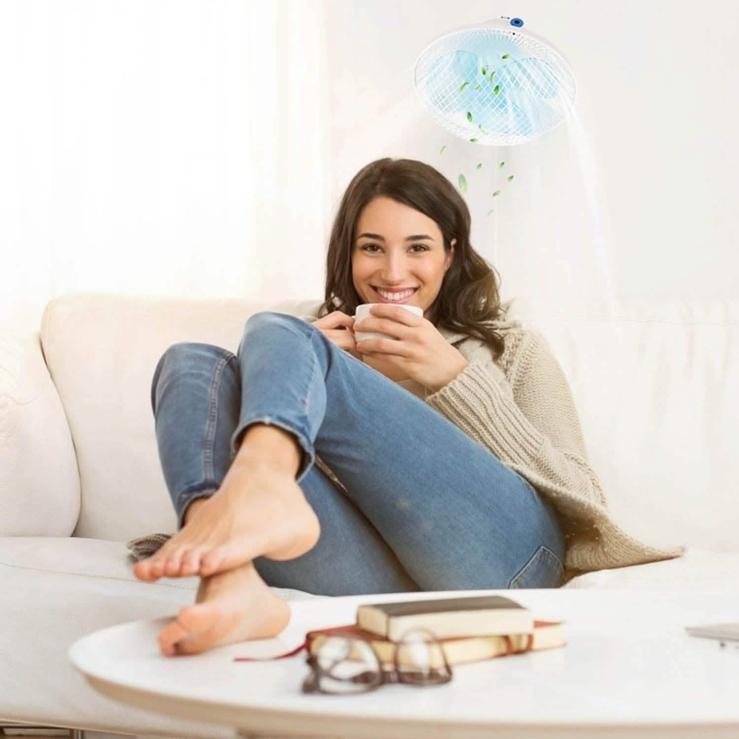 Clip-On 2 Speeds Quiet Clamp Fan DailySale