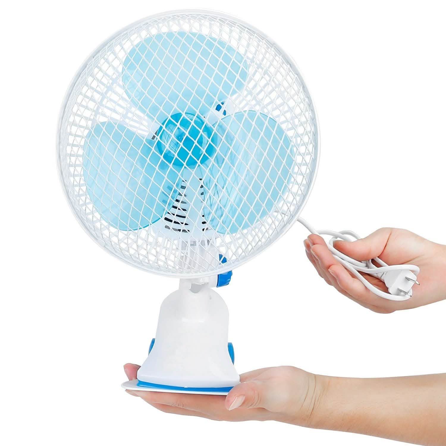 Clip-On 2 Speeds Quiet Clamp Fan DailySale