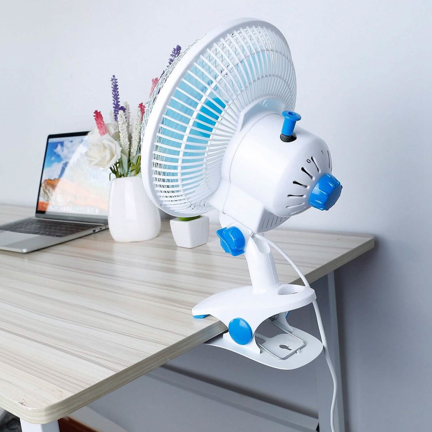 Clip-On 2 Speeds Quiet Clamp Fan DailySale