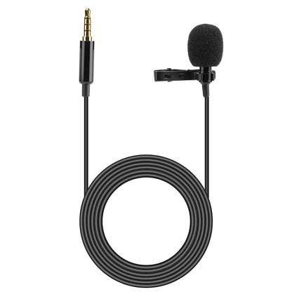 Clip On Microphone Hands Free Lavalier Lapel Mic DailySale