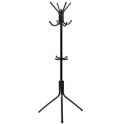Coat & Hat Metal Rack Hanger Organizer Hooks with Stand DailySale
