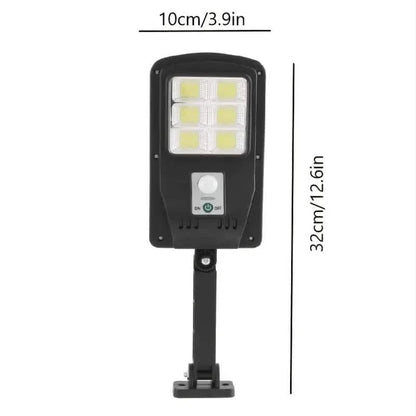 COB Solar Street Lights Remote Control Motion Sensor Security Wall Light with 3 Modes DailySale