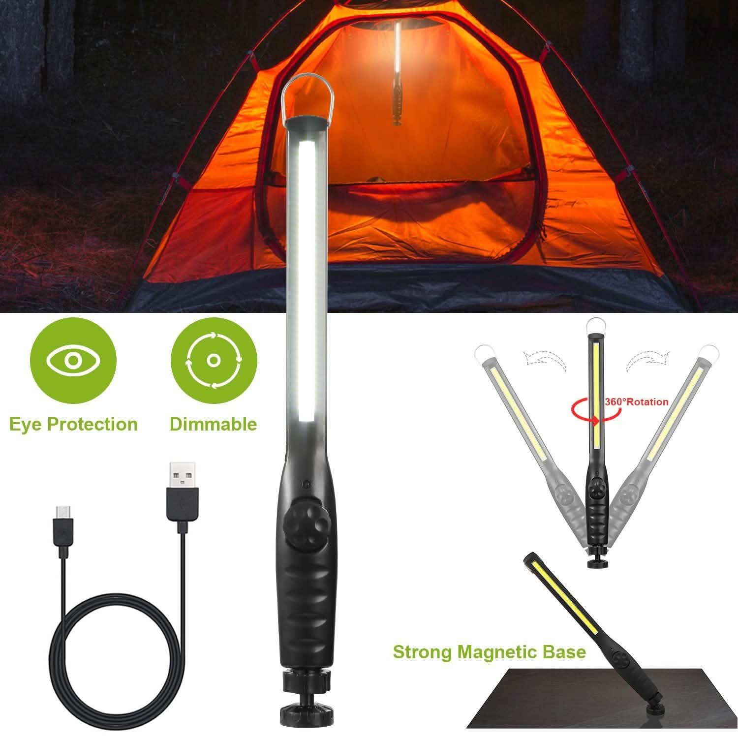 COB Work Light IPX4 Handheld Emergency LED Lamp DailySale