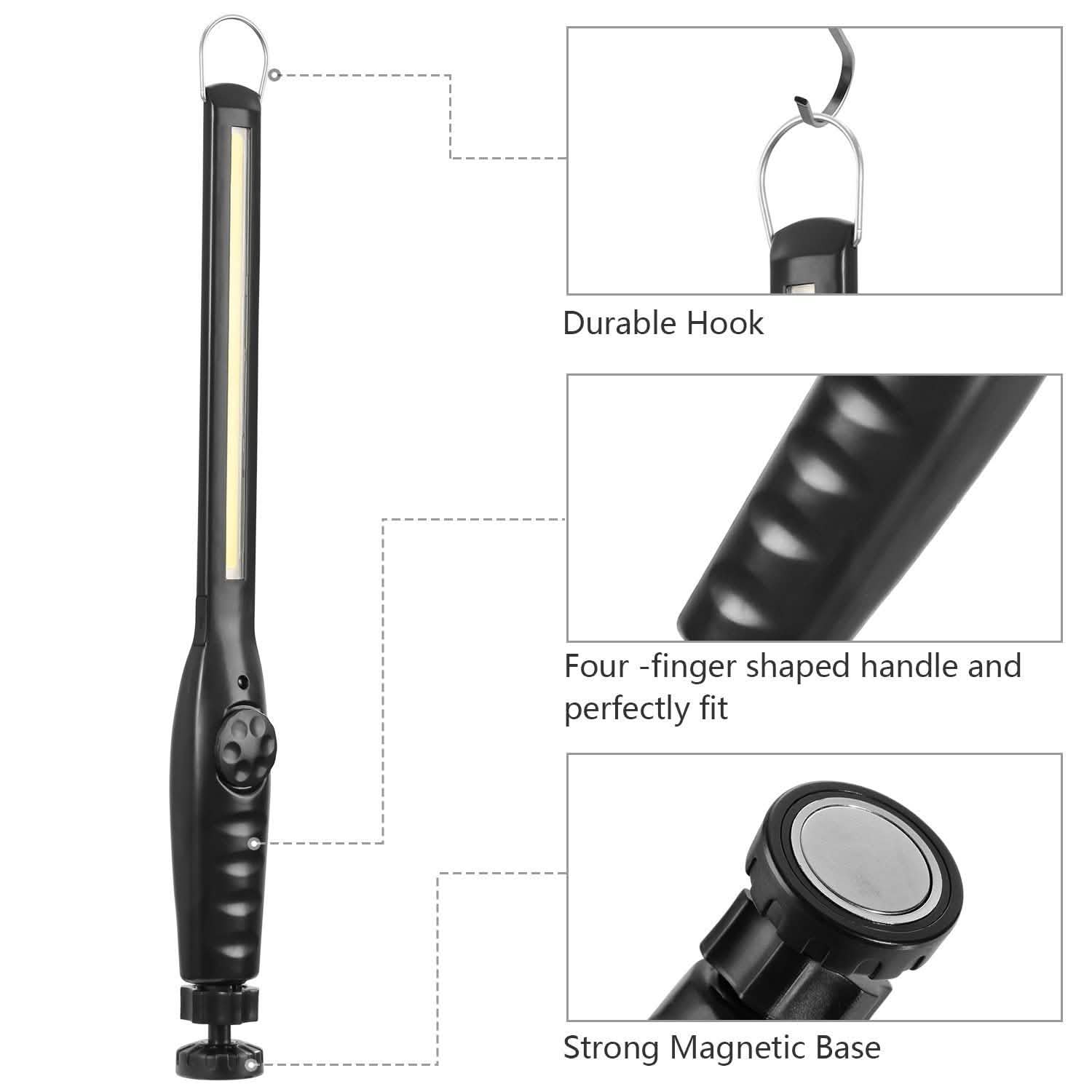 COB Work Light IPX4 Handheld Emergency LED Lamp DailySale