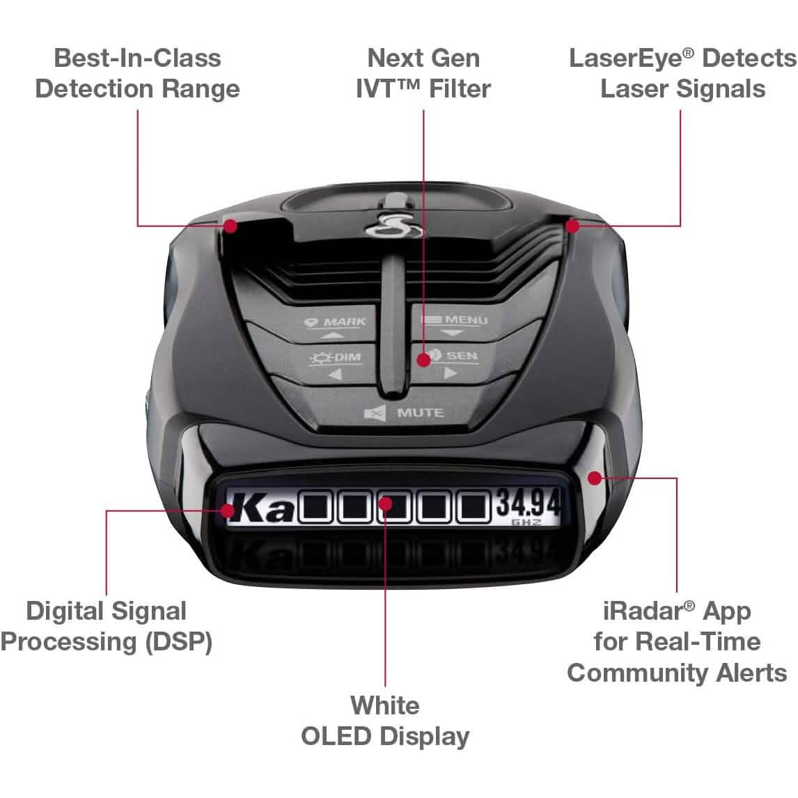 Cobra RAD 480i Laser Radar Detector (Refurbished) DailySale