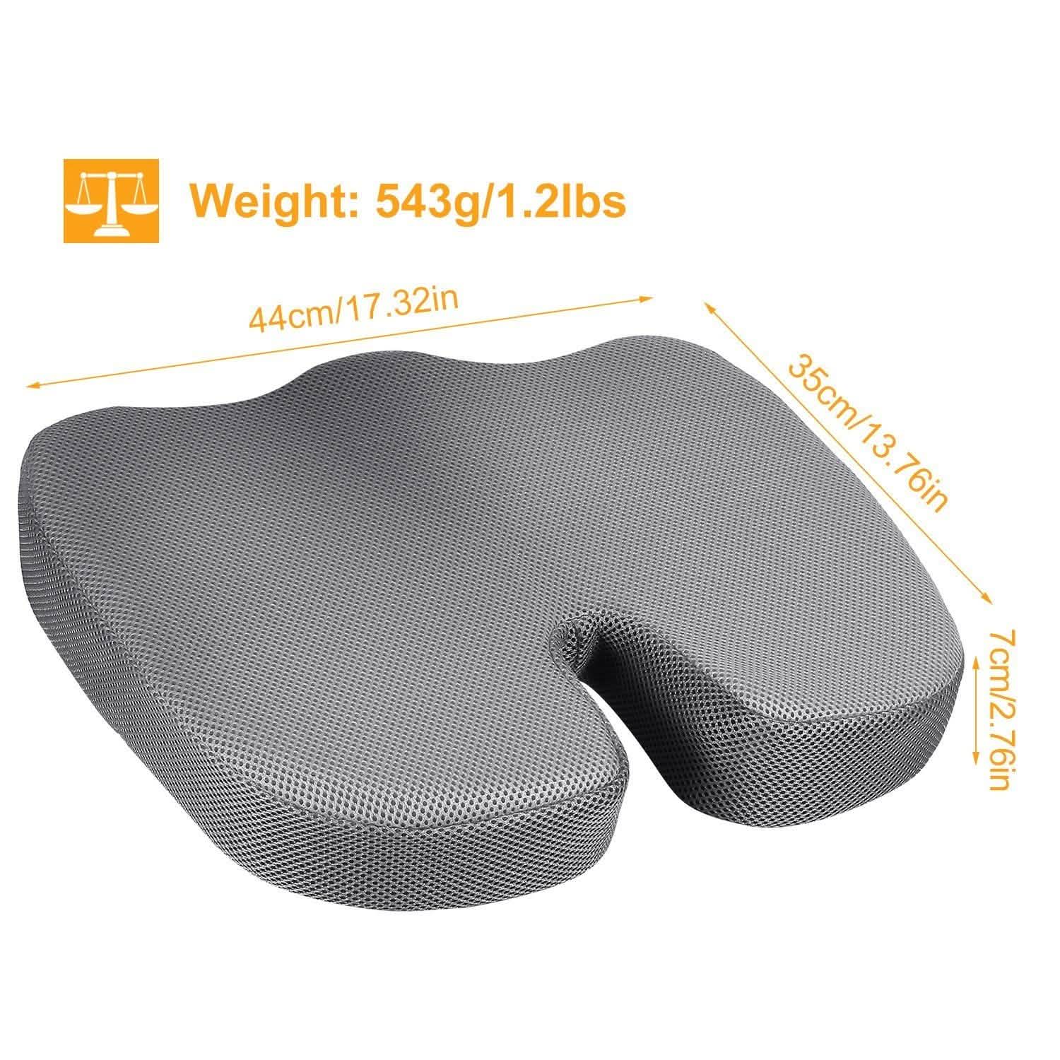 Coccyx Orthopedic Memory Foam Seat Cushion DailySale