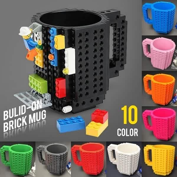 Coffee Cup Building Blocks Mugs DailySale