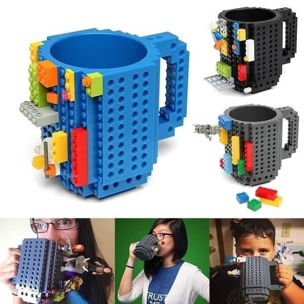 Coffee Cup Building Blocks Mugs DailySale