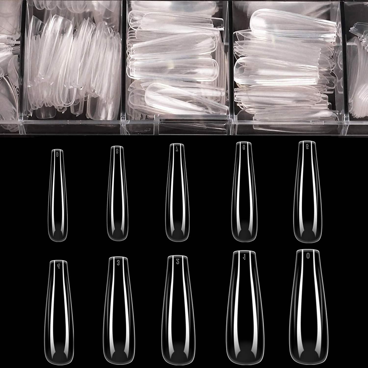 Coffin Long Fake Nails DailySale