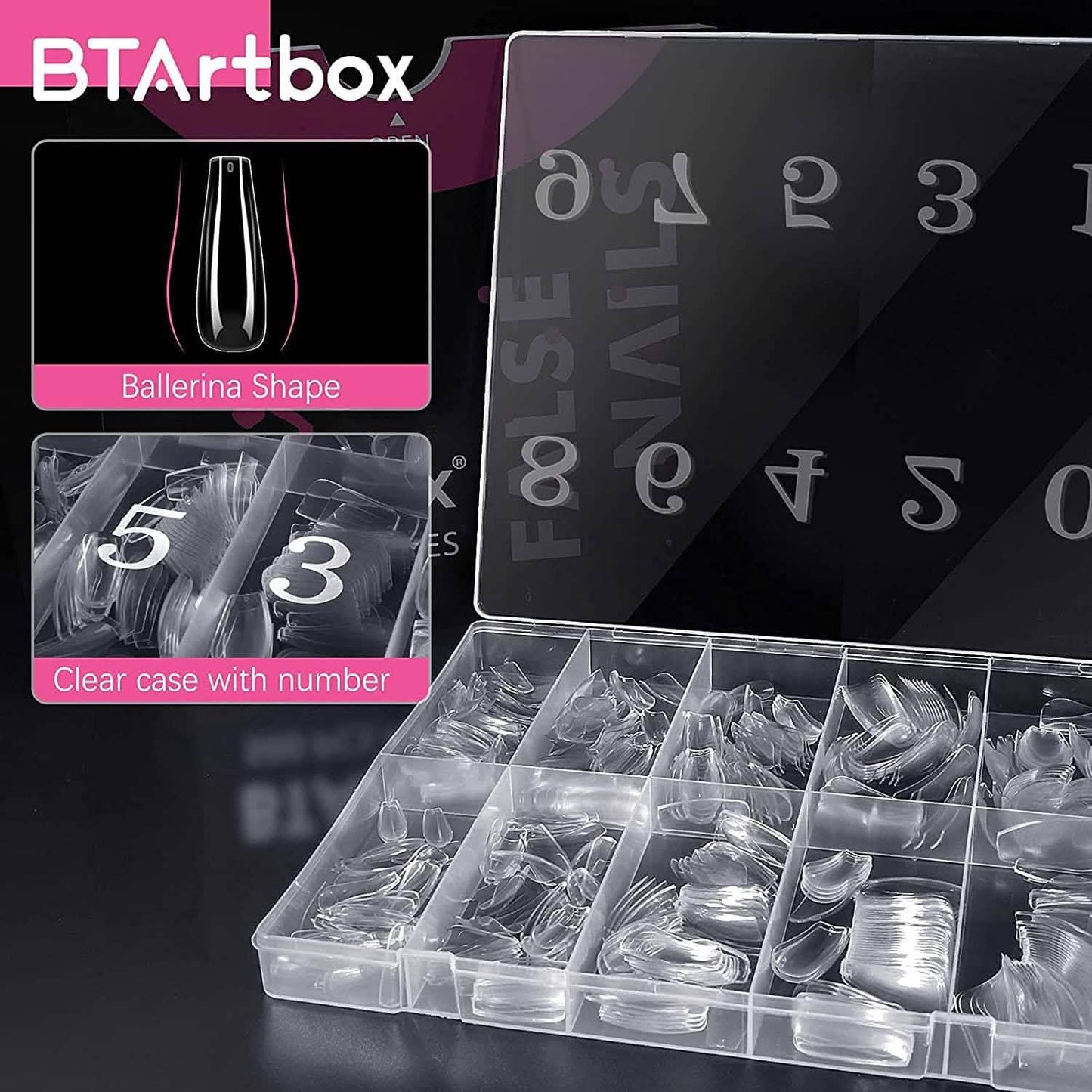 Coffin Long Fake Nails DailySale