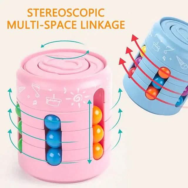 Coke Rubik's Cube Fingertip Rotating Roller Toy DailySale