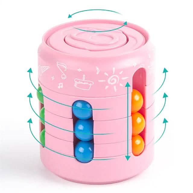 Coke Rubik's Cube Fingertip Rotating Roller Toy DailySale
