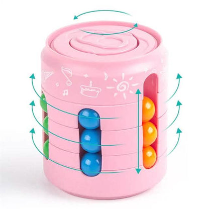 Coke Rubik's Cube Fingertip Rotating Roller Toy DailySale