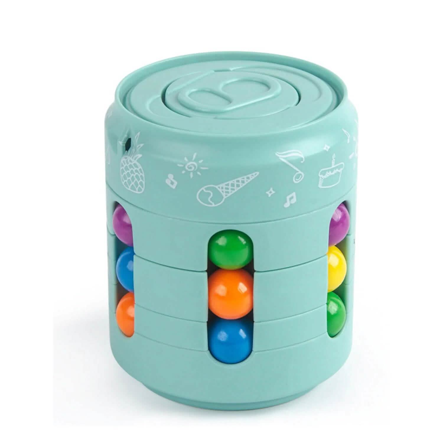 Coke Rubik's Cube Fingertip Rotating Roller Toy DailySale