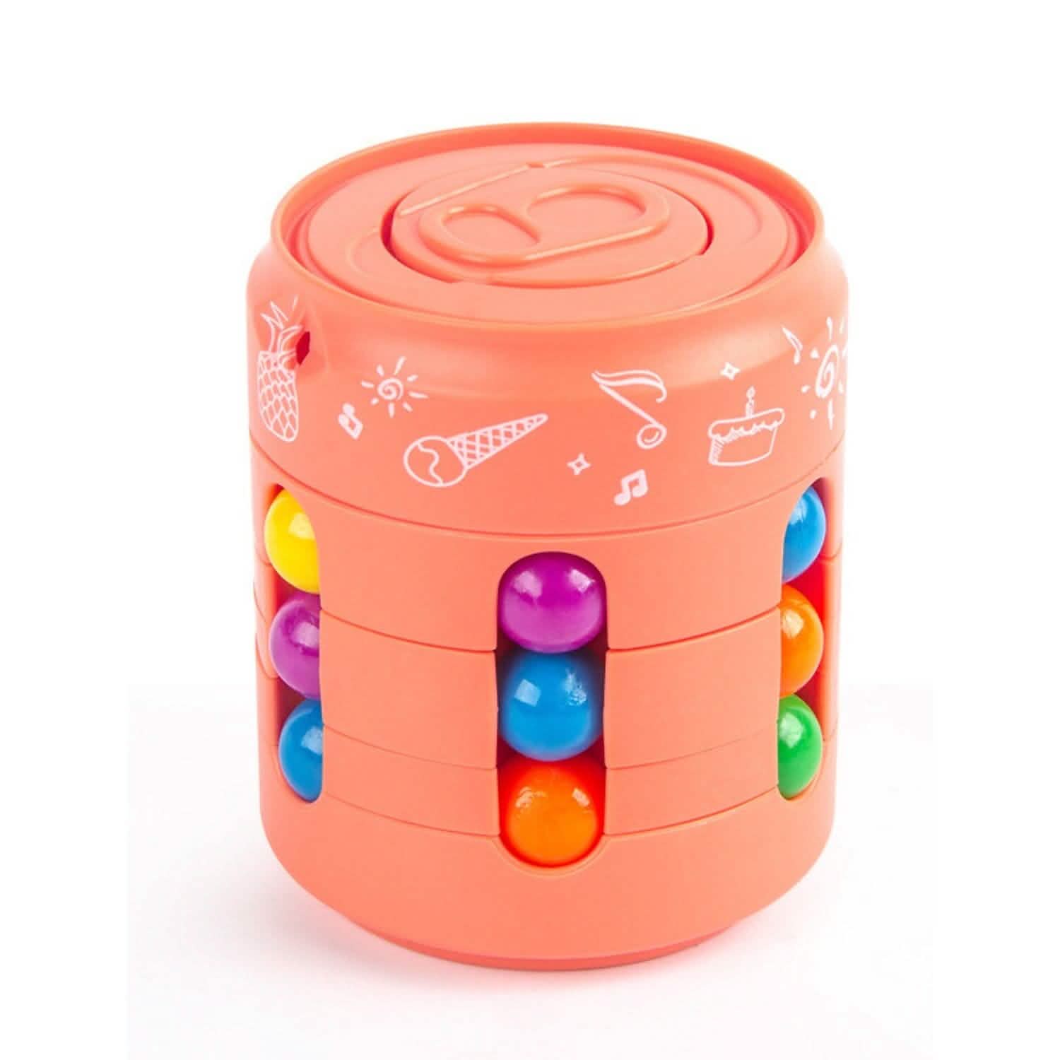 Coke Rubik's Cube Fingertip Rotating Roller Toy DailySale