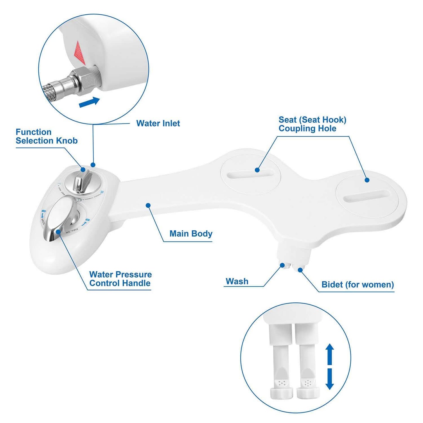 Cold Water Spray Bidet Self-Cleaning DailySale