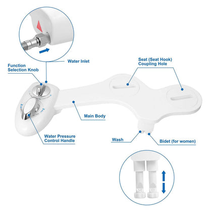 Cold Water Spray Bidet Self-Cleaning DailySale