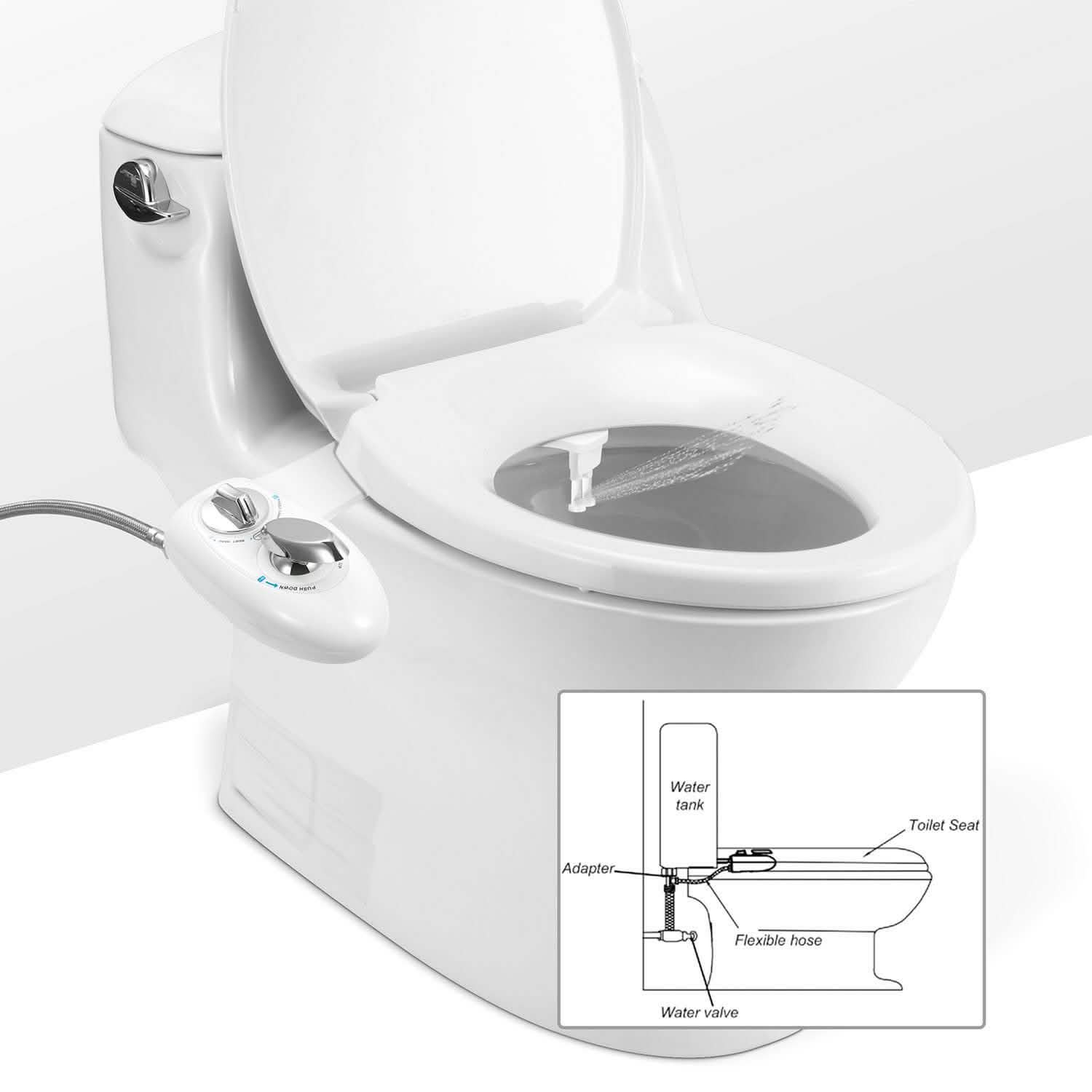 Cold Water Spray Bidet Self-Cleaning DailySale