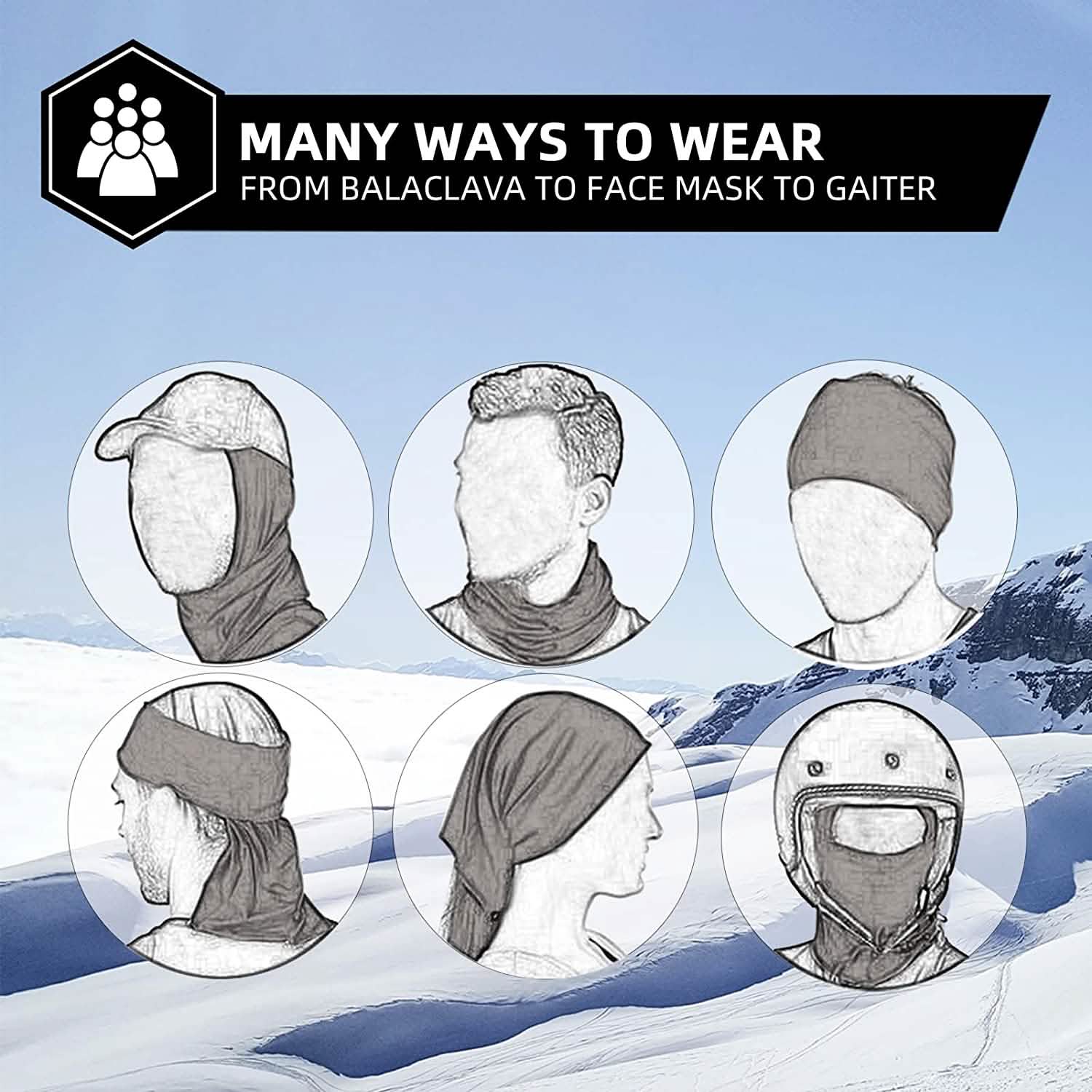 Cold Weather Ski Mask for Men DailySale