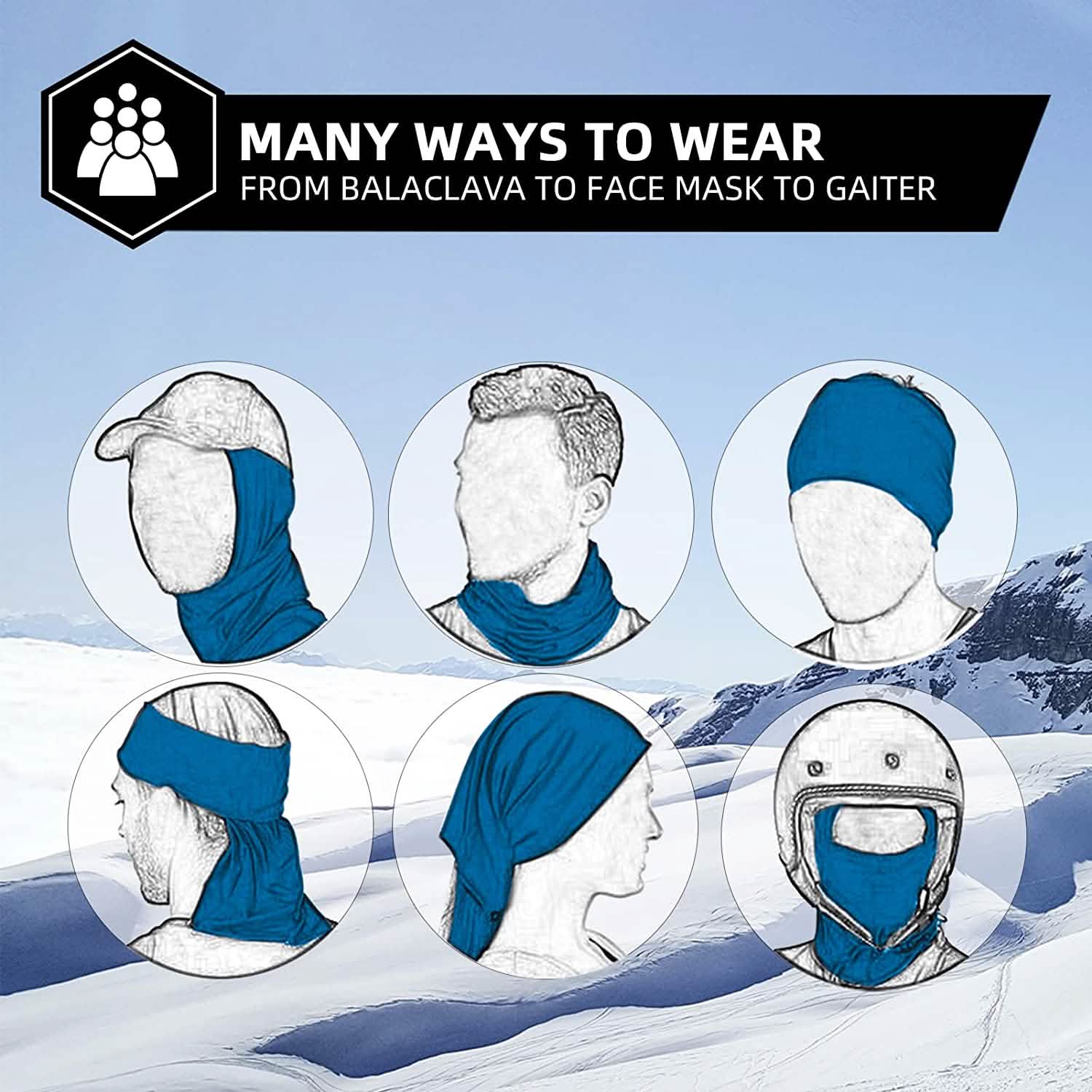 Cold Weather Ski Mask for Men DailySale