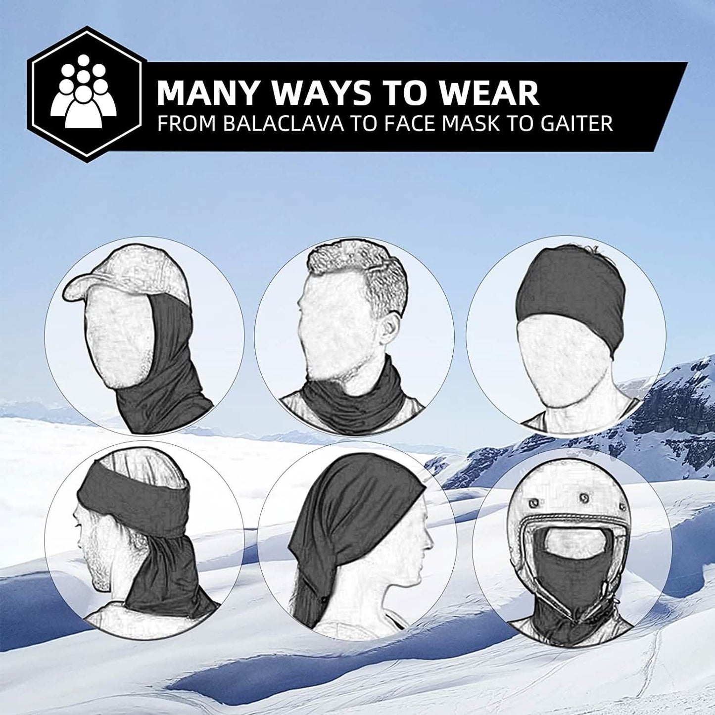 Cold Weather Ski Mask for Men DailySale