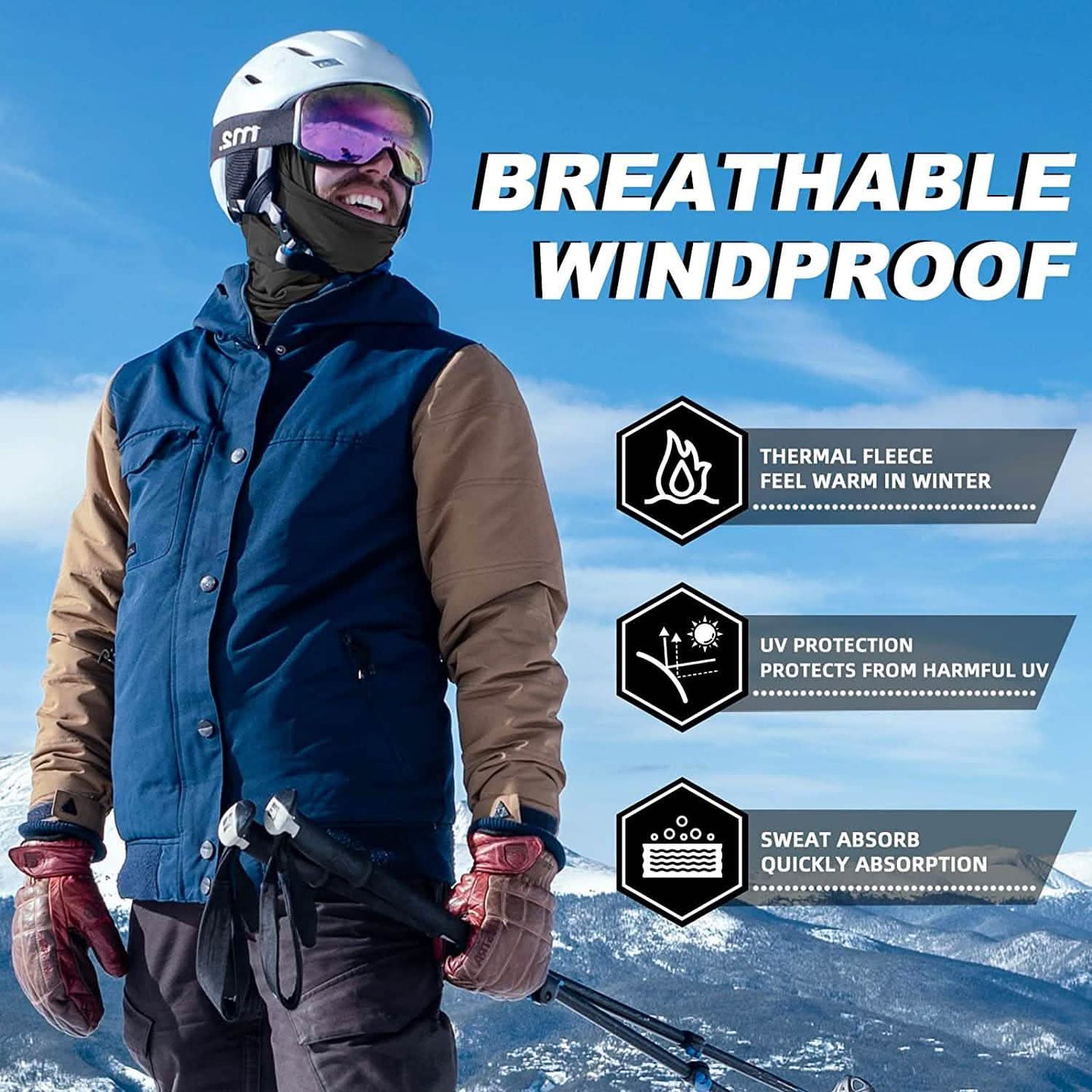 Cold Weather Ski Mask for Men DailySale