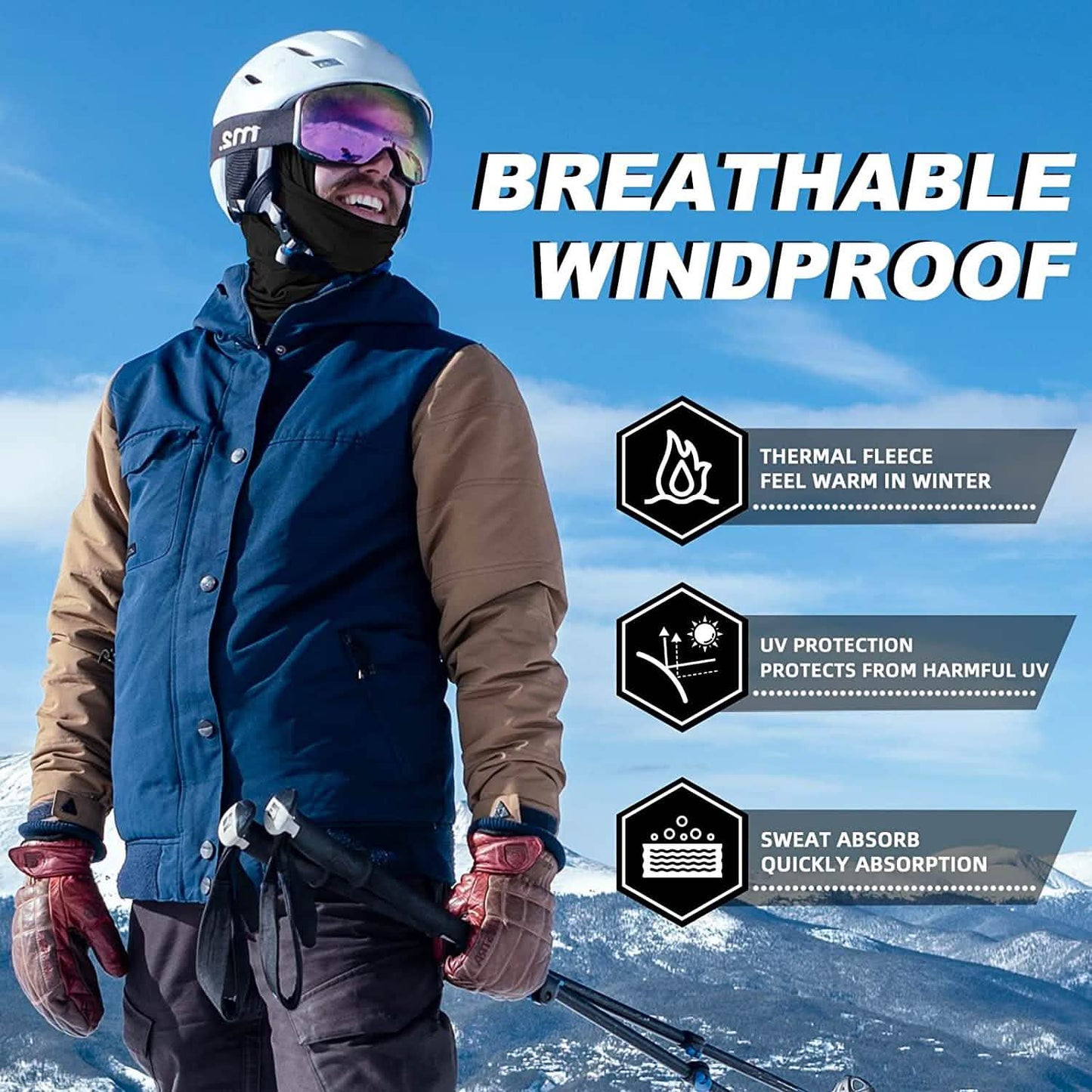 Cold Weather Ski Mask for Men DailySale