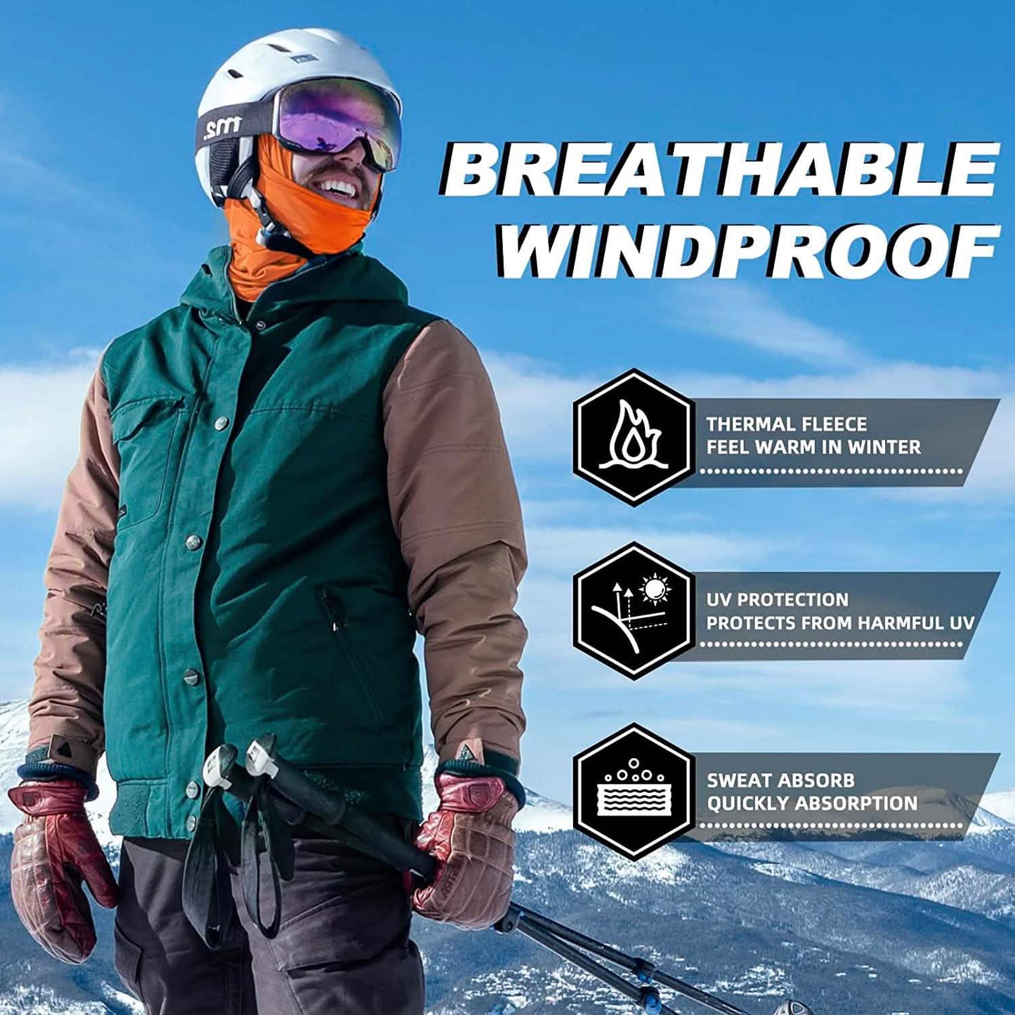 Cold Weather Ski Mask for Men DailySale