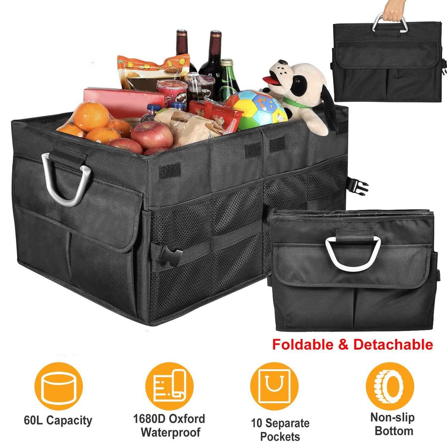 Collapsible Car Trunk Organizer DailySale