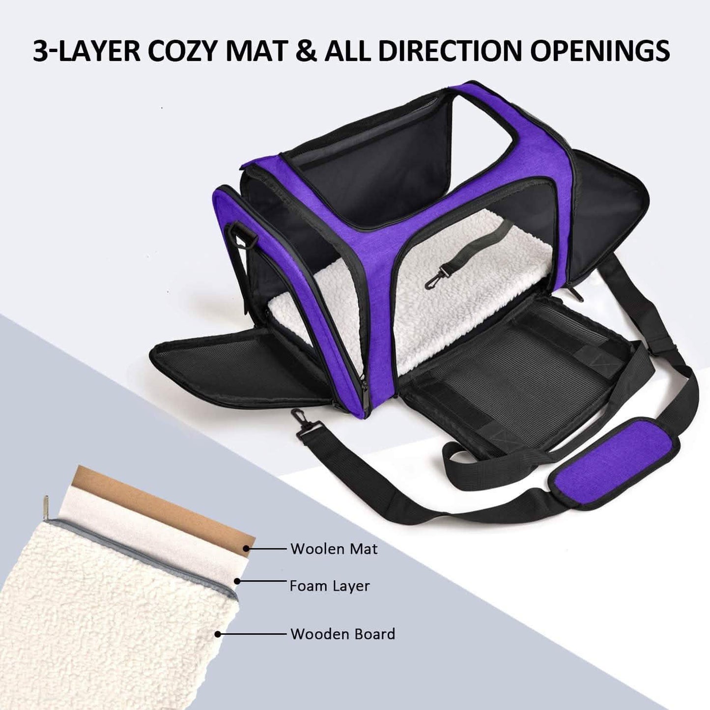 Collapsible Cat Dog Carrier DailySale