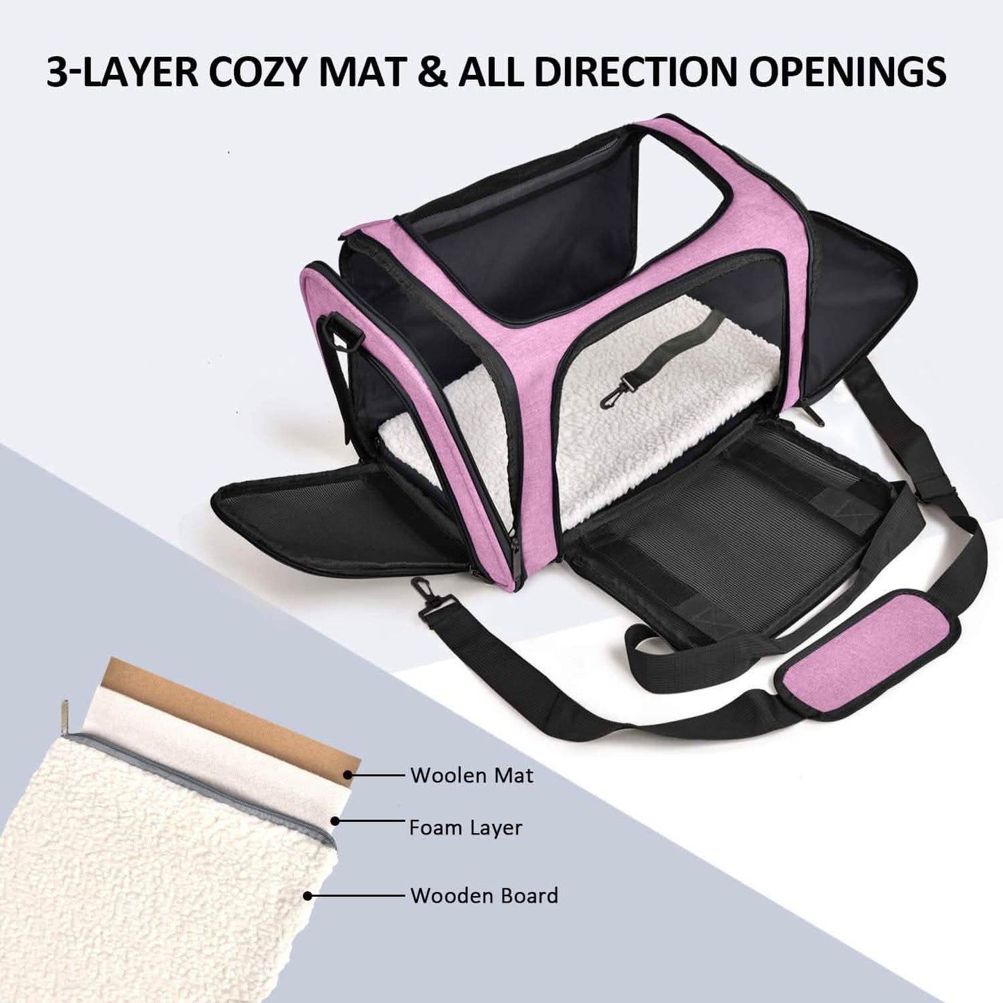 Collapsible Cat Dog Carrier DailySale