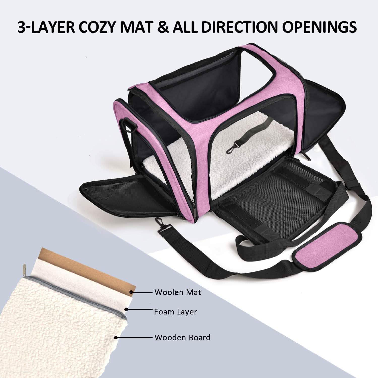 Collapsible Cat Dog Carrier DailySale