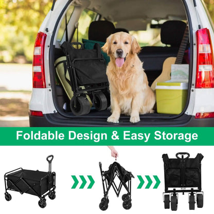 Collapsible Folding Wagon Cart DailySale