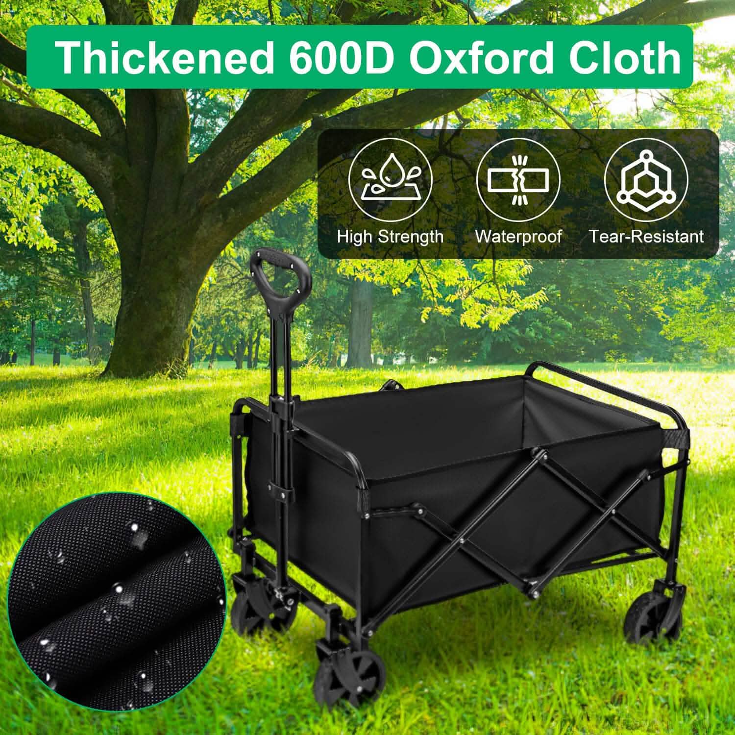 Collapsible Folding Wagon Cart DailySale