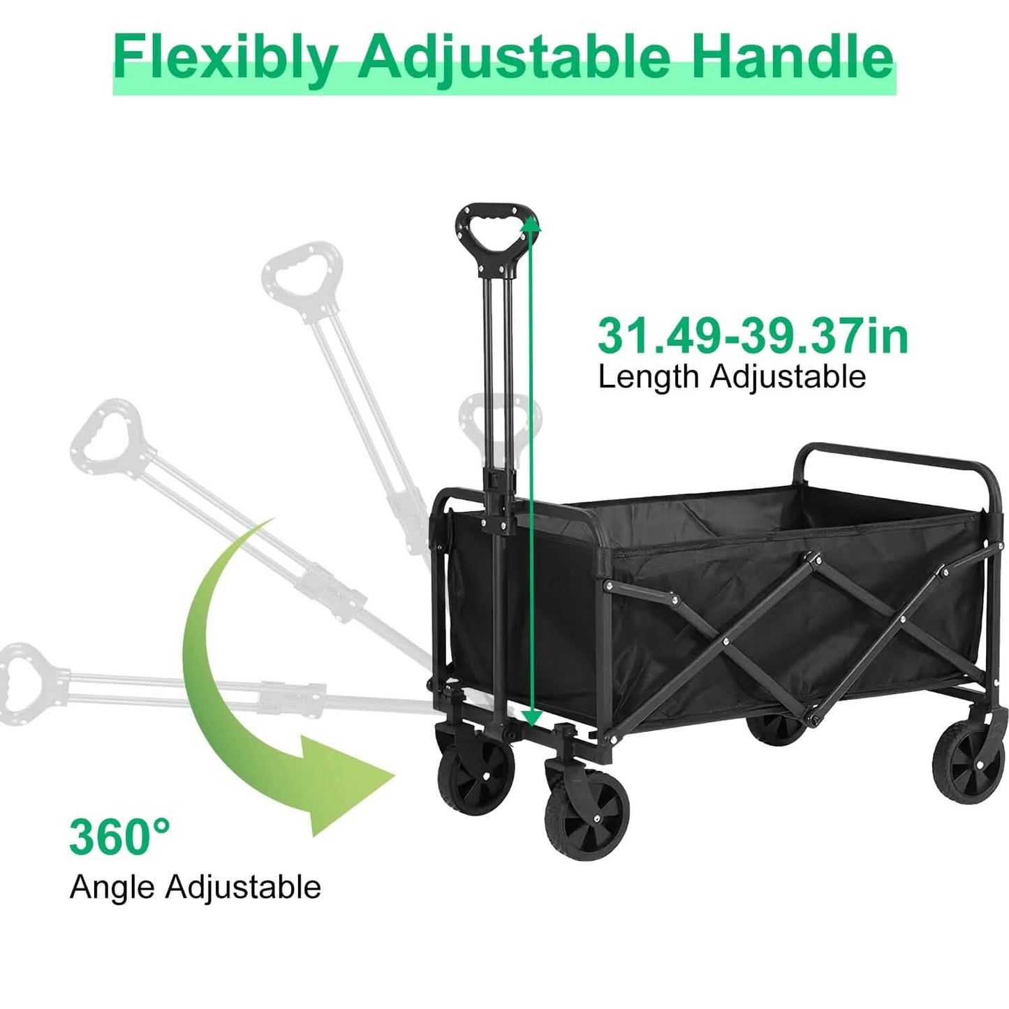 Collapsible Folding Wagon Cart DailySale