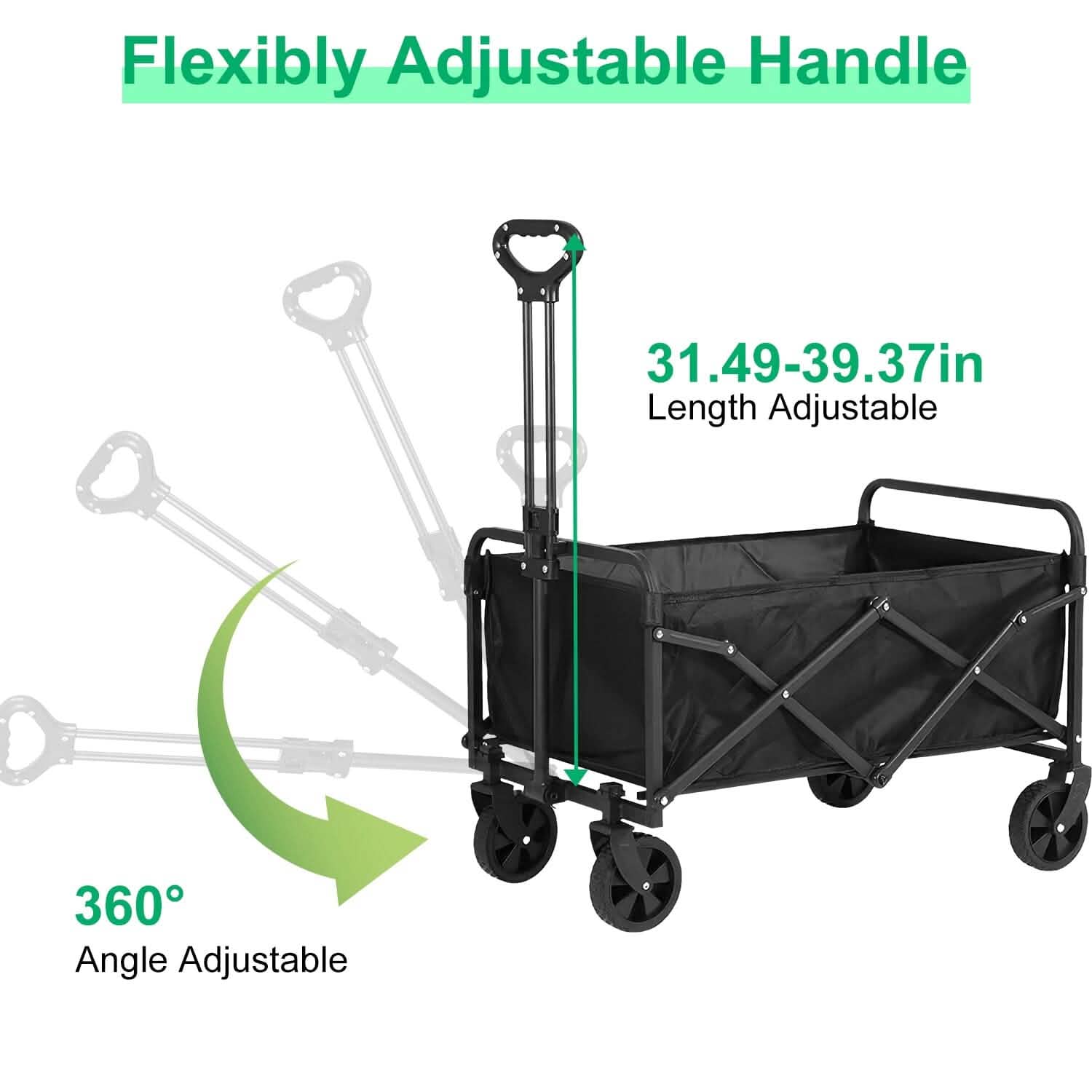 Collapsible Folding Wagon Cart DailySale