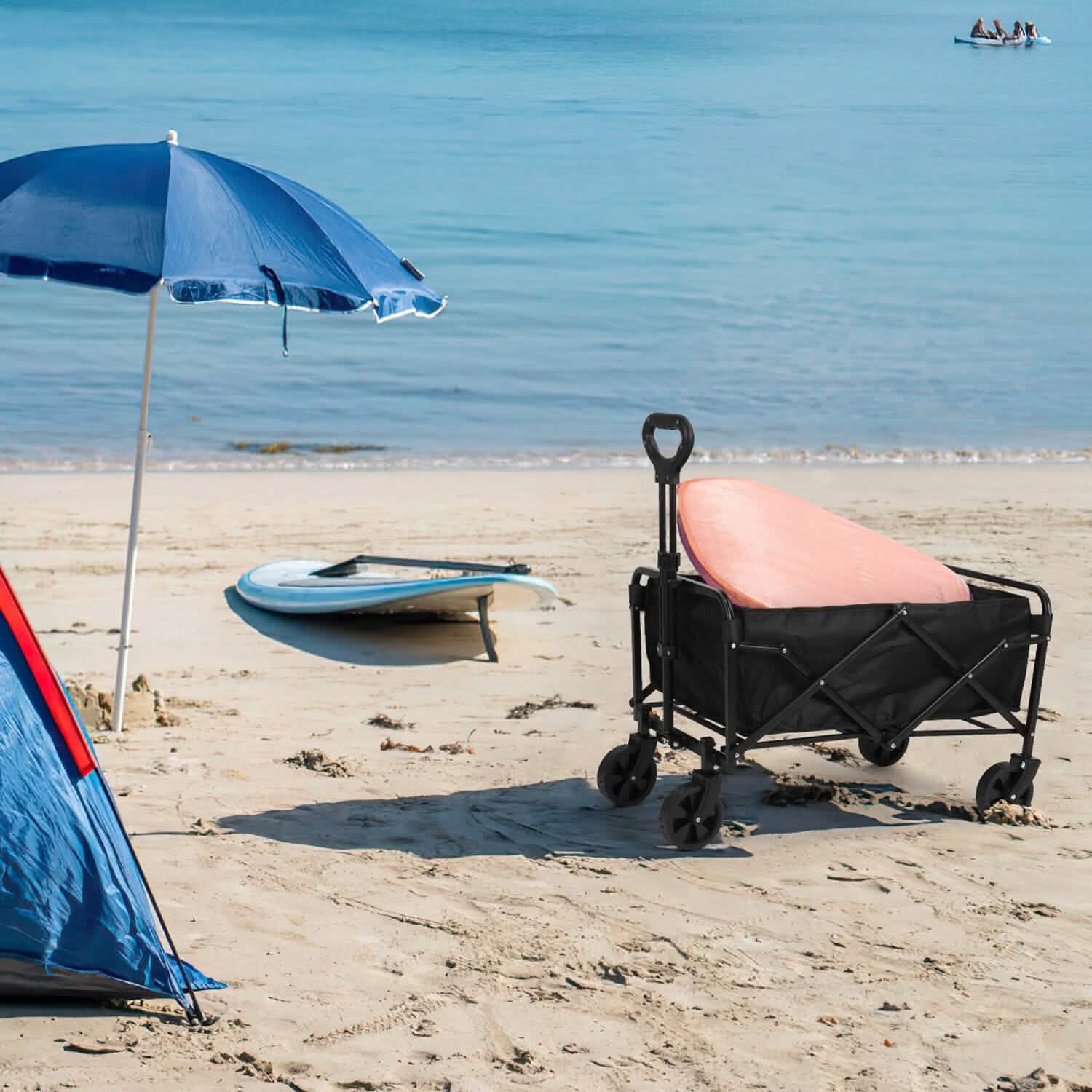 Collapsible Folding Wagon Cart DailySale